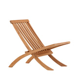 Lounge křeslo Kenya, přírodní barva