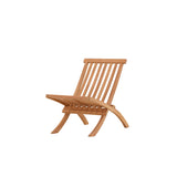 Lounge křeslo Kenya, přírodní barva