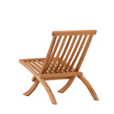 Lounge křeslo Kenya, přírodní barva