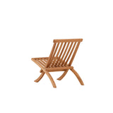 Lounge křeslo Kenya, přírodní barva