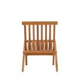 Lounge křeslo Kenya, přírodní barva