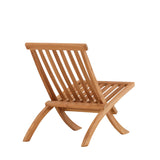 Lounge křeslo Kenya, přírodní barva