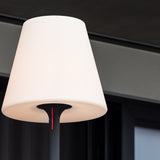 Stojací lampa Moris, černá
