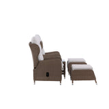 Washington Folding Lounge set - Příroda/Příroda