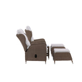 Washington Folding Lounge set - Příroda/Příroda