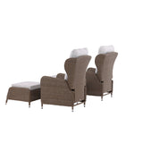Washington Folding Lounge set - Příroda/Příroda