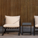 Messina Lounge Set - černá/béžová