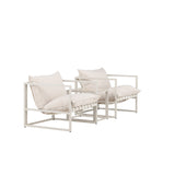 Messina Lounge Set – béžová/béžová