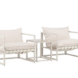 Messina Lounge Set – béžová/béžová
