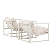 Messina Lounge Set – béžová/béžová