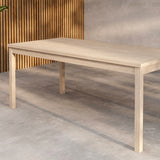 Jídelní stůl, Kenya, smetanová, 180x90x75