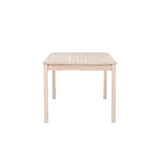 Jídelní stůl, Kenya, smetanová, 180x90x75