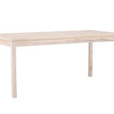 Jídelní stůl, Kenya, smetanová, 180x90x75