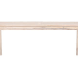 Jídelní stůl, Kenya, smetanová, 180x90x75