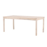 Jídelní stůl, Kenya, smetanová, 180x90x75