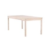 Jídelní stůl, Kenya, smetanová, 180x90x75