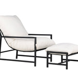 Lounge křeslo, Corso, černá, 127.5x66.5x68