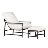 Lounge křeslo, Corso, černá, 127.5x66.5x68
