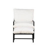 Lounge křeslo, Corso, černá, 127.5x66.5x68
