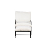 Lounge křeslo, Corso, černá, 127.5x66.5x68