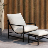 Lounge křeslo, Corso, černá, 127.5x66.5x68