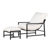 Lounge křeslo, Corso, černá, 127.5x66.5x68