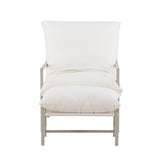 Lounge křeslo, Corso, béžová, 127.5x66.5x68