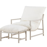 Lounge křeslo, Corso, béžová, 127.5x66.5x68
