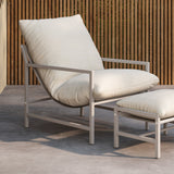 Lounge křeslo, Corso, béžová, 127.5x66.5x68