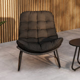 Cala Lounge Set - šedá / černá