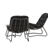 Cala Lounge Set - šedá / černá