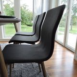 Polar Matbord - Ek-Look / Vit- 180*90*H75 +Windu Matstol - Ek-Look / Mörkgrå _6