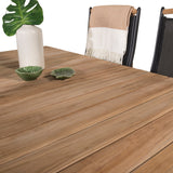 Stůl Mexiko 180/240 – Černá/Teak – Panama 5:pos židle – Černá/Černá 4
