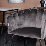 Jepara Matbord - Grå - 250*100*H76+Limhamn - Židle - Grey Velvet_6