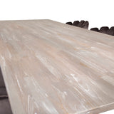 Jepara Matbord - Grå - 250*100*H76+Limhamn - Židle - Grey Velvet_6