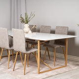 Palace Matbord - Ek-look / Vit - 240*100*H75 +Windu Lyx Ersätts med 29908-440 _6