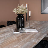 Jepara Matbord - Grå - 250*100*H76+Limhamn - Židle - Black Velvet_6