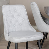 Zlatý rozkládací stůl - 180/220*85*H76 Černá dýha - Černé nohy - Mosazné detaily+Jídelní židle Velvet Deluxe - Černé nohy - Světle šedá Fabric_6