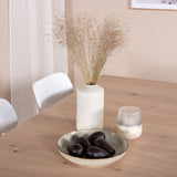 Posuvný rozkládací stůl - White Wash - 170+40+40cm +Jídelní židle Polly - Bílá / Přírodní _6