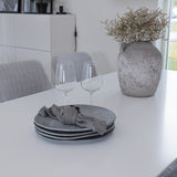 Polar Jídelní stůl 180 cm - Bílá deska / Bílé nohy+Plaza Jídelní židle - Bílá l