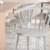 Slider Extension Table - White Wash - 170+40+40cm - Bobby - Jídelní židle - Světle šedá 6