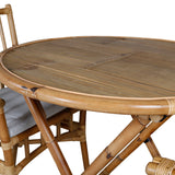 Cane Café stůl ø80cm - Bamboo+Cane Karmstol_2
