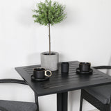 Way café table 70*70+Anna Chair - Black_2