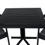 Way café table 70*70+Anna Chair - Black_2