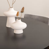 Copenhagen - Jídelní stůl kulatý - Černá / Černá+Kenth Židle - Černá / Světle šedá Velvet_4