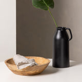 Jídelní stůl Danburi - Woodlook / Woodlook MDF + Jídelní židle Polar - černé nohy / Black Velvet _2