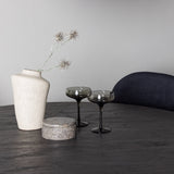 Lanzo jídelní stůl φ120 - Mocca/Mocca +Jídelní židle Stella - Černá / Black Velvet _4