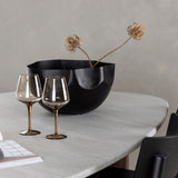 Jídelní stůl Grönvik 180*75 - Mocca / Offwhite Concretelook MDF + Jídelní židle Montros - Přírodní / Přírodní kaučukové dřevo _4