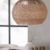 Lanzo jídelní stůl φ120 - přírodní / přírodní MDF + jídelní židle Edina - černá / bílá Boucle _4