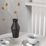 Jídelní stůl Danburi - Woodlook / Woodlook MDF + Jídelní židle Zeno - Nature Woodlook / Černá PP _2